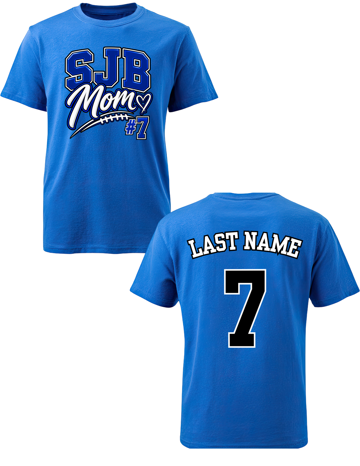 SJB 9U Moms VS Sons Game Apparel