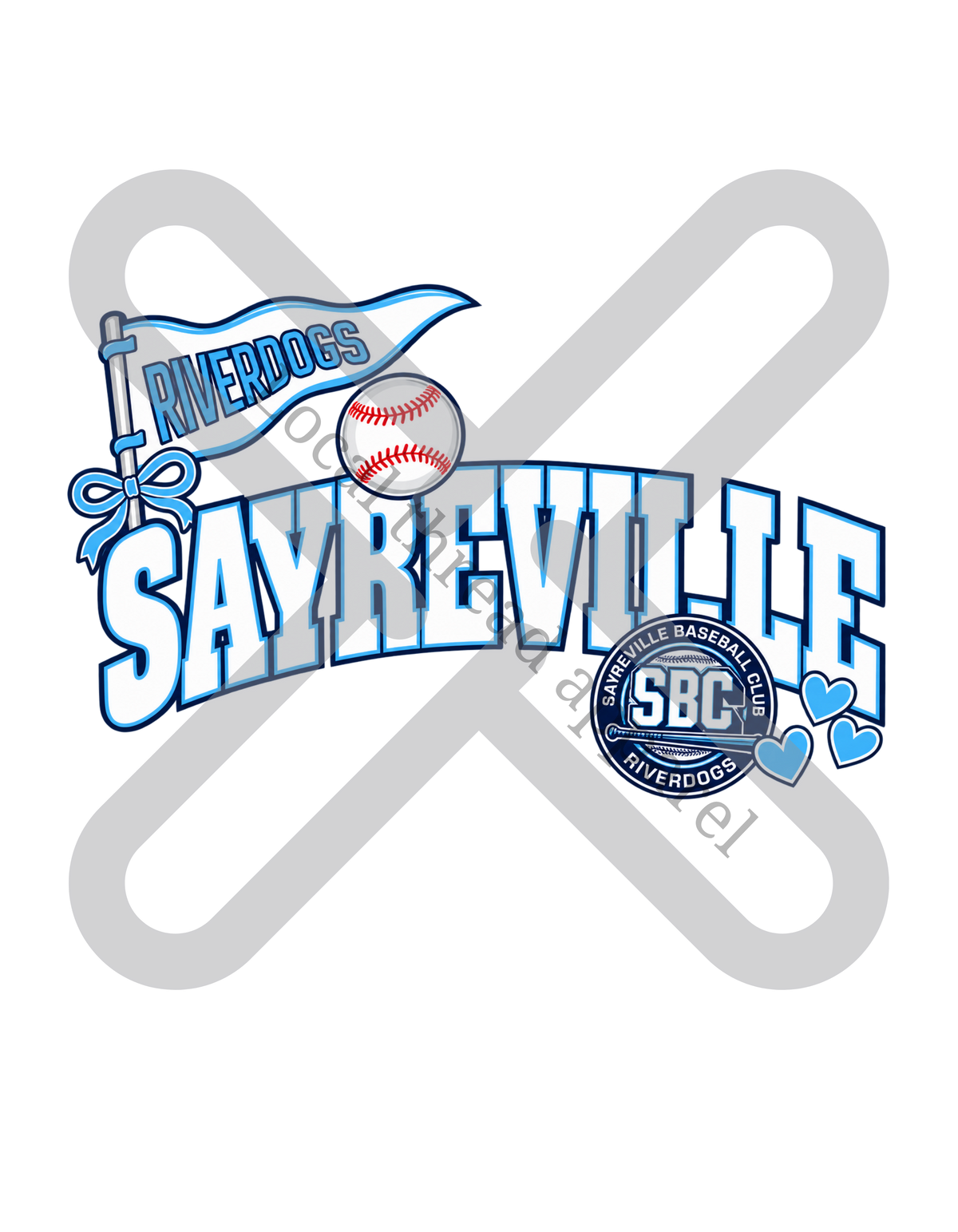 SBC Riverdogs Flag Design