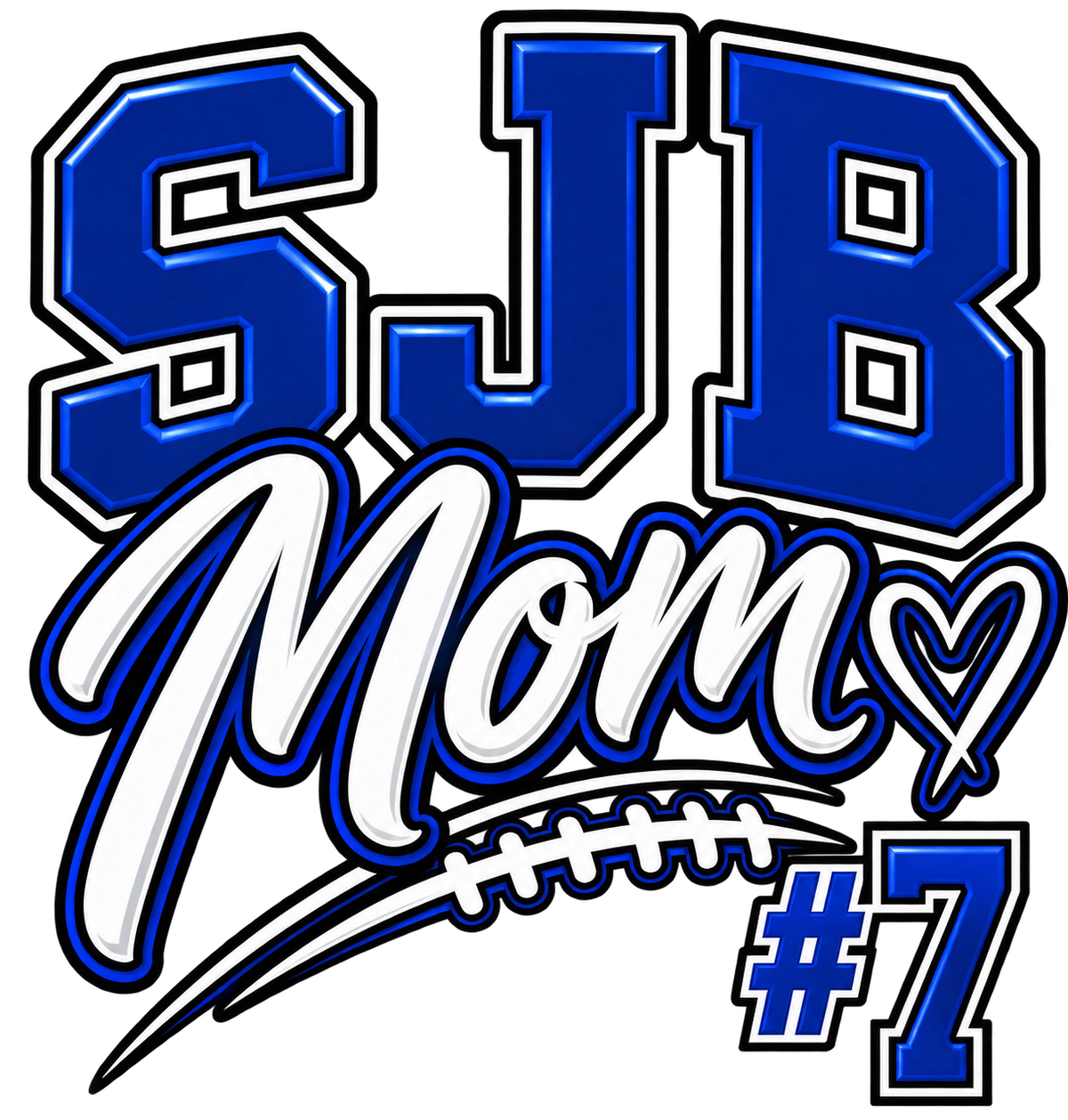 SJB 9U Moms VS. Sons Game Apparel
