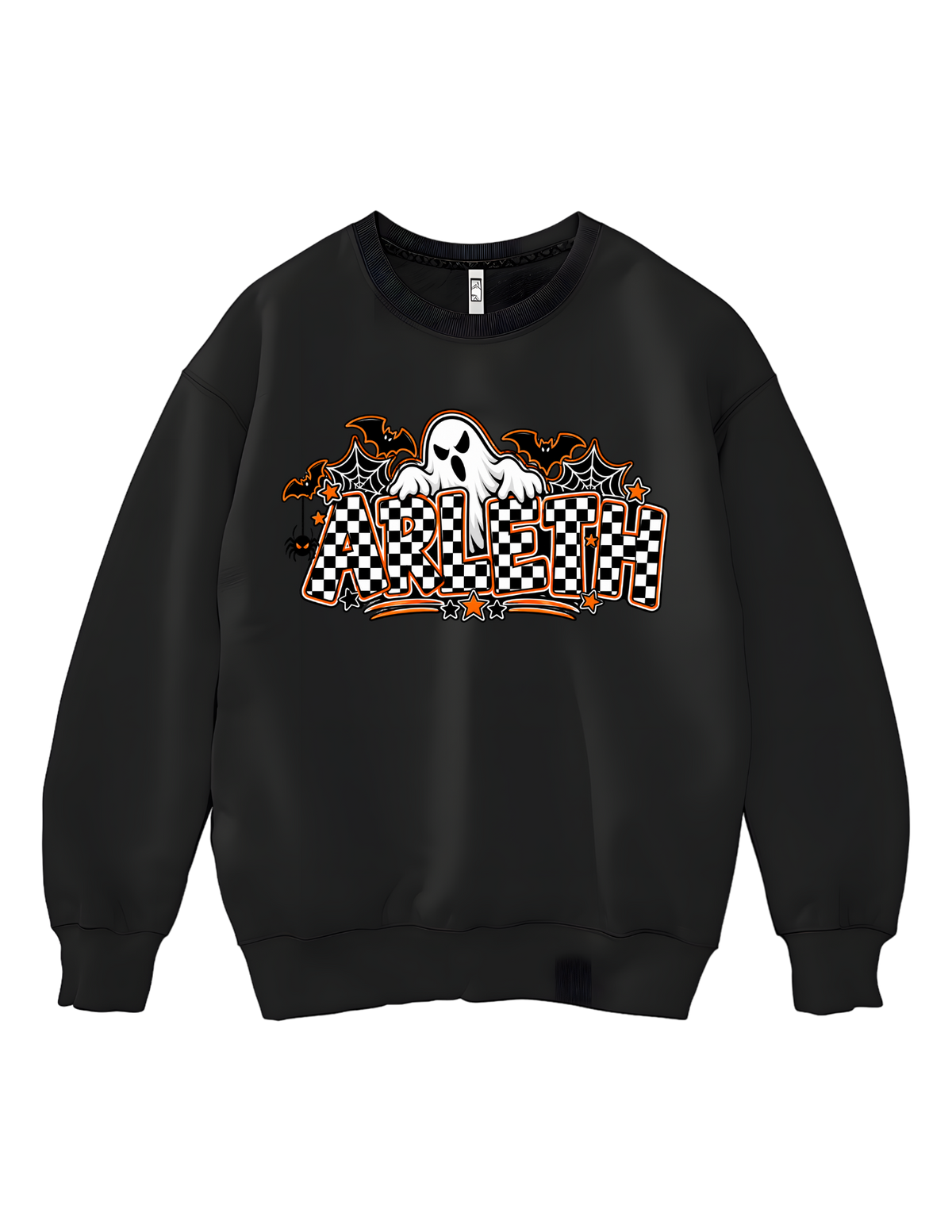 Arleth Halloween Checkered Ghost