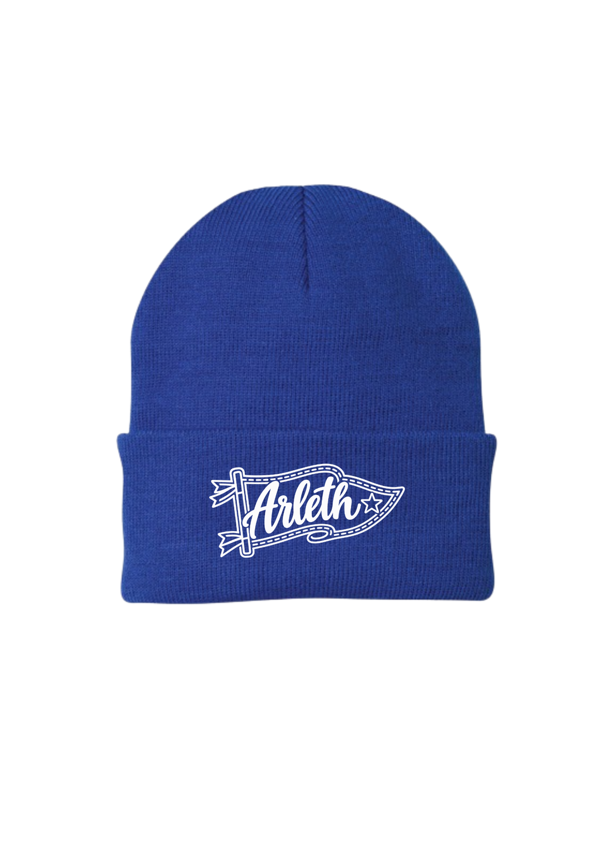 Arleth Flag Beanie in Royal