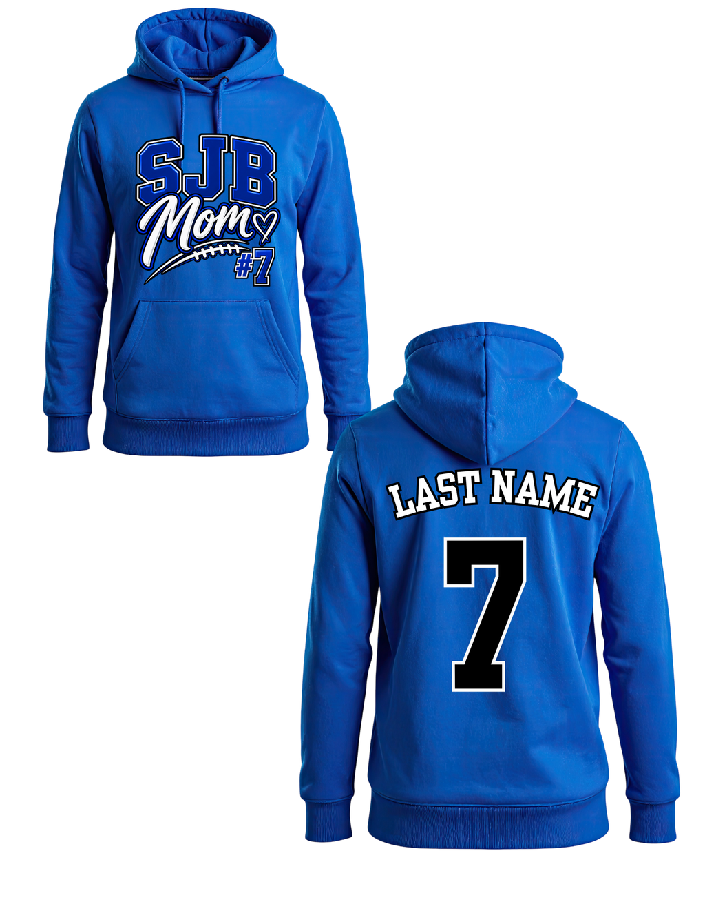SJB 9U Moms VS. Sons Game Apparel