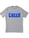SJB Cheer Blue Leopard Print Design