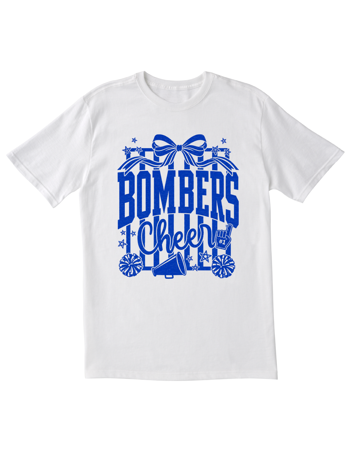 Bombers Cheer Bow Design