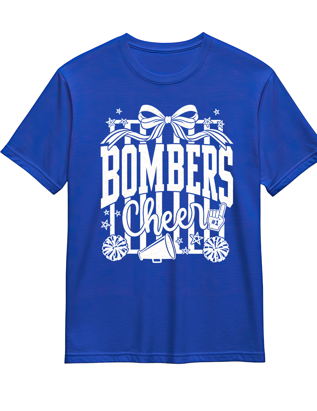 Bombers Cheer Bow Design