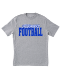 SJB Football Blue Leopard Print Design