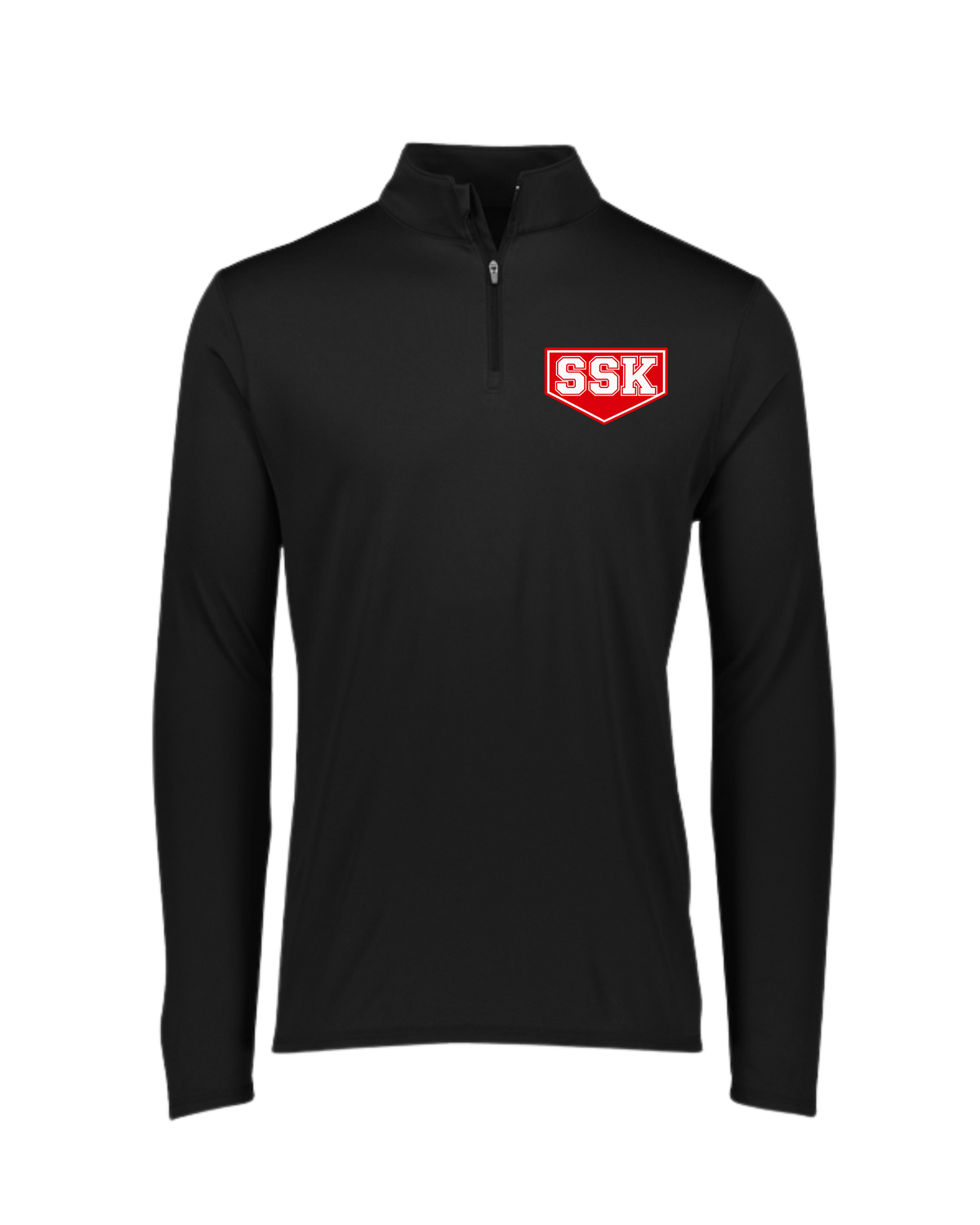 St. Stans SSK bold Quarter Zip in Black